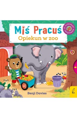 Miś Pracuś. Opiekun w zoo