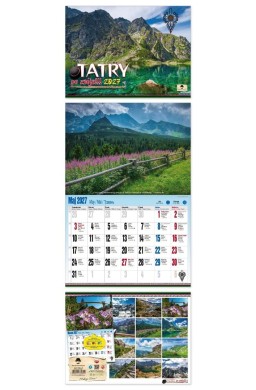 Kalendarz 2027 ścienny albumowy Tatry po zbóju!