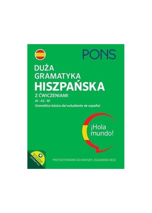 Duża gramatyka hiszpańska z ćwiczeniami A1-B1 w.5