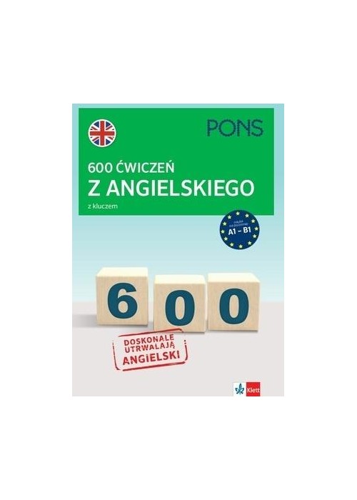 600 ćwiczeń z angielskiego z kluczem A1-B2 w.4