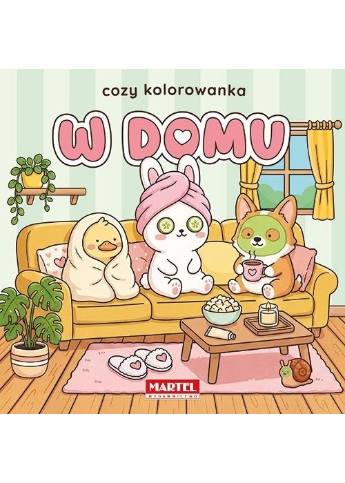 Cozy kolorowanka. W domu