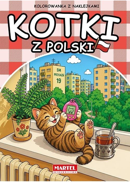 Kotki z Polski z naklejkami