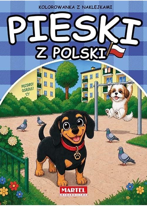 Pieski z Polski z naklejkami