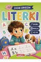 Zostań geniuszem Literki z naklejkami