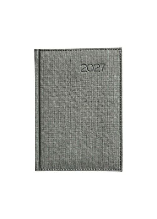 Kalendarz 2027 A4 dzienny szary