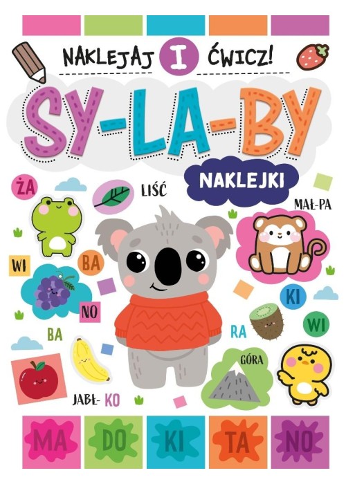 Naklejaj i ćwicz! Sylaby