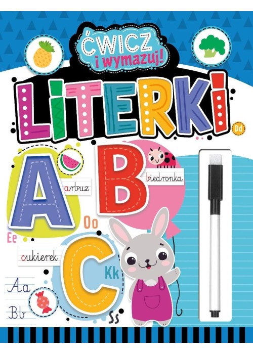 Ćwicz i wymazuj! Literki + flamaster