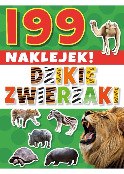199 naklejek! Dzikie zwierzaki