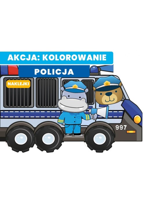 Akcja: kolorowanie! Policja