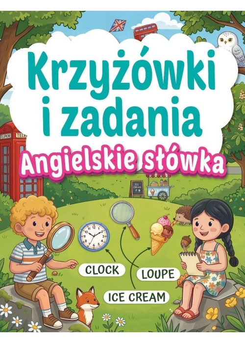 Krzyżówki i zadania. Angielskie słówka