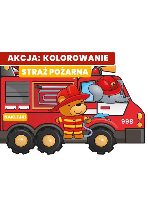 Akcja: kolorowanie! Straż pożarna