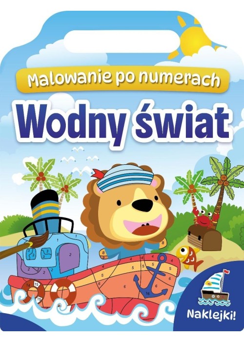 Malowanie po numerach. Wodny świat (+ naklejki)