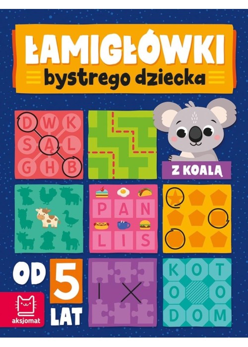 Łamigłówki bystrego dziecka z koalą