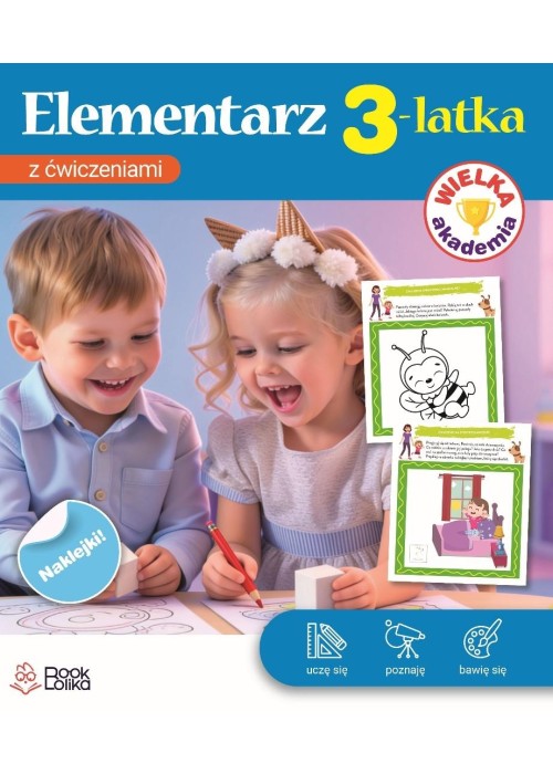 Wielka Akademia. Elementarz 3-latka.