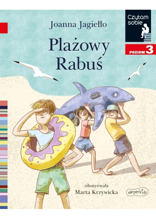 Plażowy Rabuś. Czytam sobie. Poziom 3