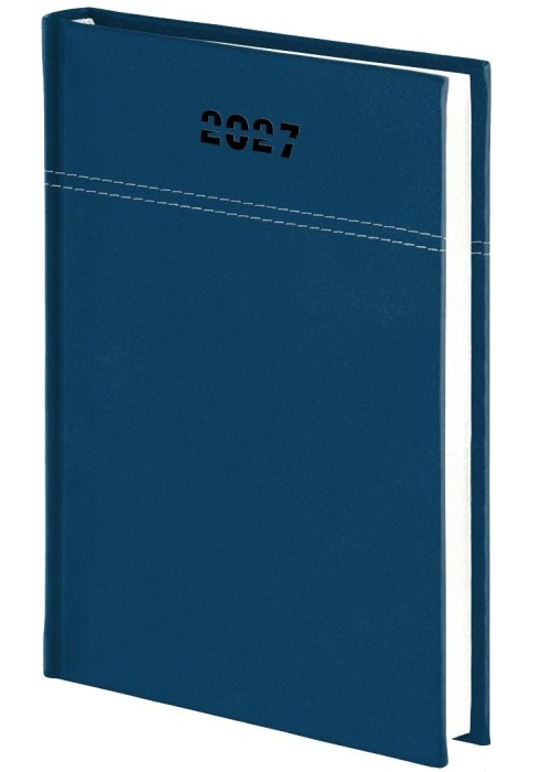 Kalendarz 2027 B5 dzienny Welur granat