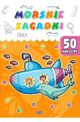Morskie zagadki. 50 naklejek
