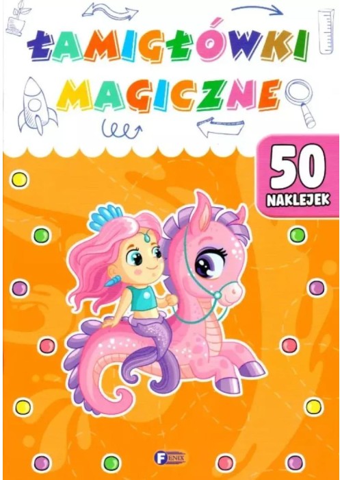 Łamigłówki magiczne. 50 naklejek