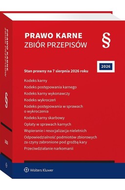 Prawo karne. Zbiór przepisów