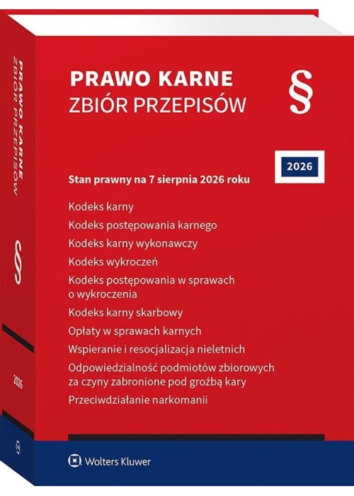 Prawo karne. Zbiór przepisów