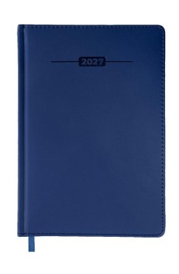 Terminarz 2027 A5 dzienny niebieski