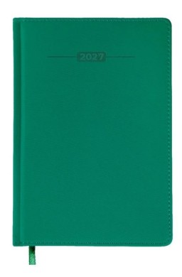 Terminarz 2027 A5 dzienny zielony