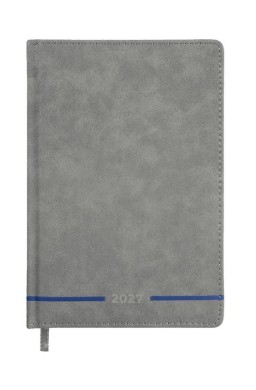 Terminarz 2027 A5 dzienny szary
