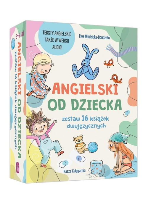 Angielski od dziecka - zestaw 16 książek...