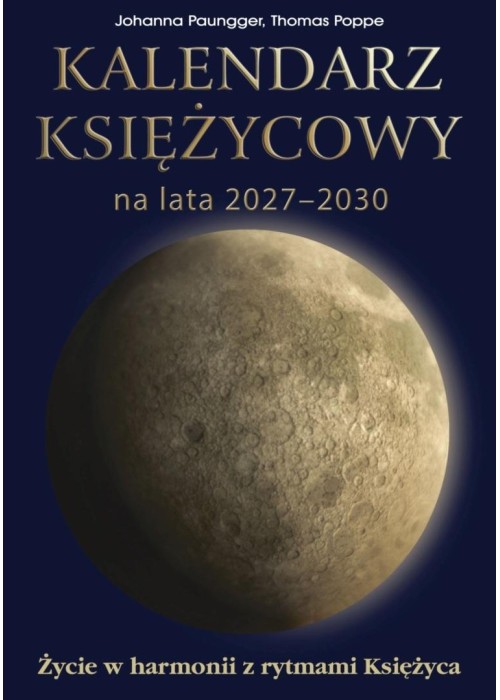 Kalendarz księżycowy na lata 2027-2030