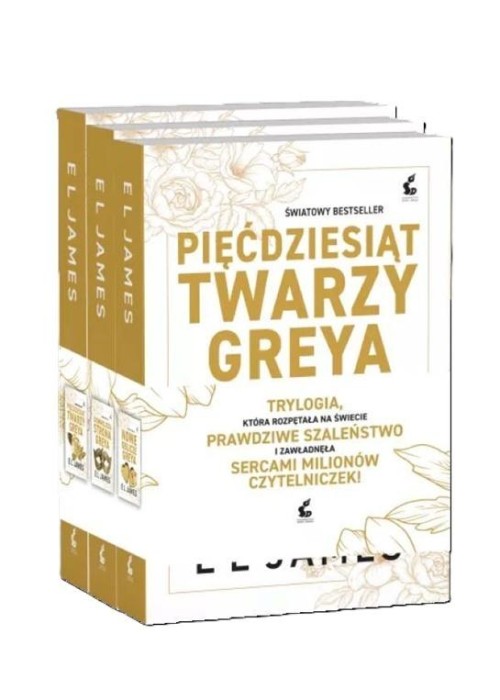 Pakiet - Pięćdziesiąt Twarzy Greya nowe wydanie