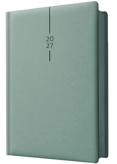 Kalendarz 2027 A5 dzienny Elegant Mięta