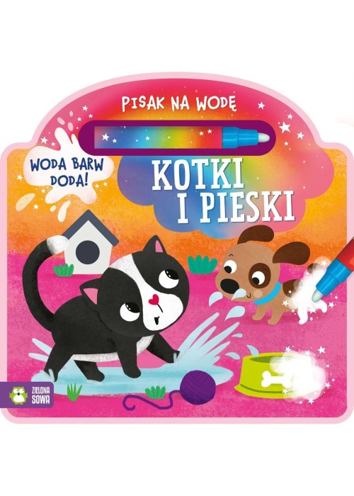 Pisak na wodę. Kotki i pieski