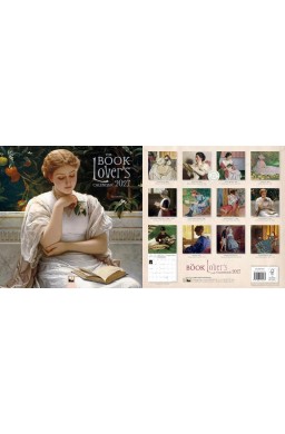 Kalendarz 2027 ścienny The Book Lover's