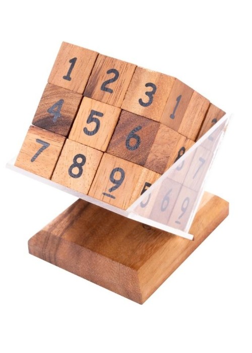 Kostka Sudoku - lite drewno