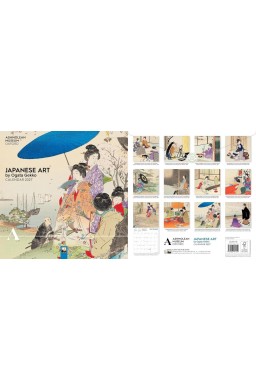 Kalendarz 2027 ścienny Japanese Art Ogata Gekko