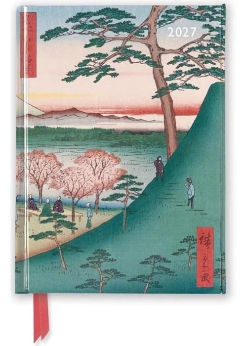 Terminarz 2027 A6 TW Meguro Utagawa Hiroshige