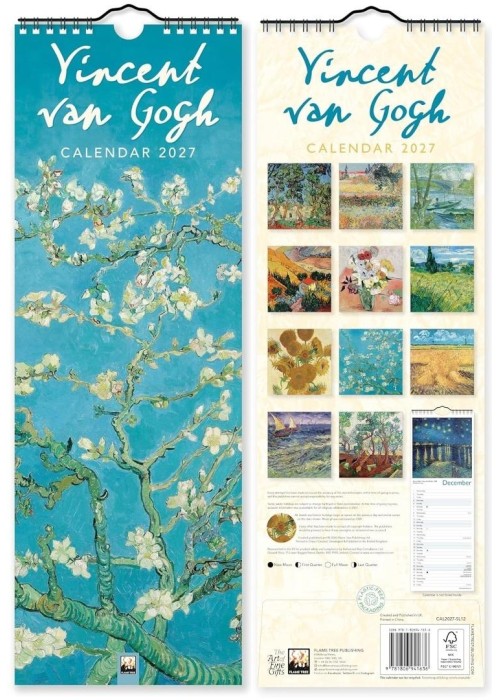 Kalendarz 2027 paskowy Vincent van Gogh