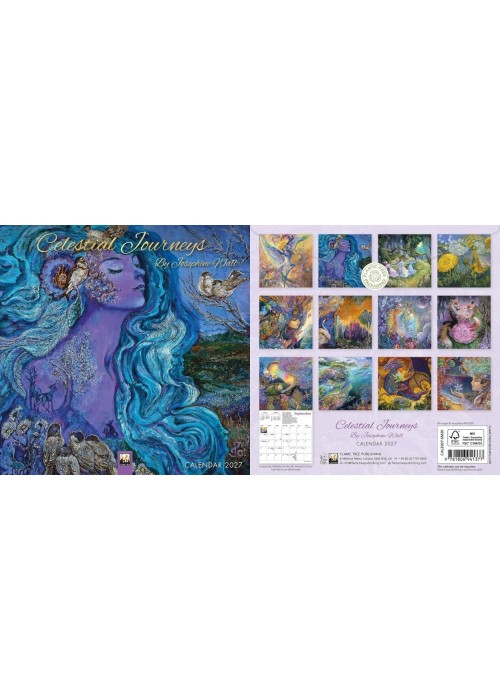 Kalendarz 2027 mini Celestial Journeys Josephin