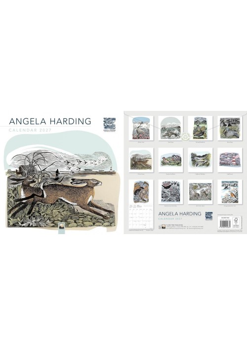 Kalendarz 2027 ścienny kwadrat Angela Harding