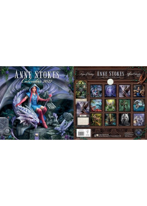 Kalendarz 2027 Anne Stokes