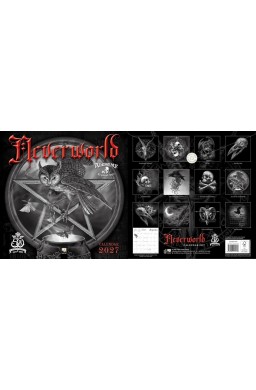 Kalendarz ścienny 2027 Neverworld Alchemy