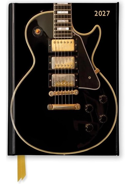 Terminarz 2027 A6 TW Czarna gitara Gibson