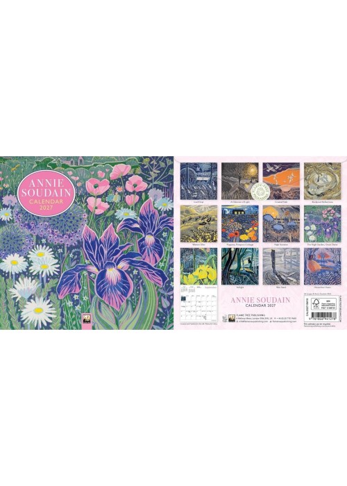 Kalendarz 2027 ścienny mini Annie Soudain