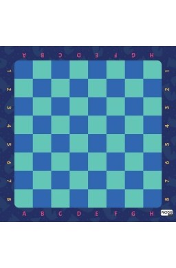 Mata animacyjna XL - Warcaby 100x100cm