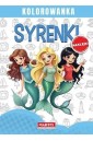 Syrenki. Kolorowanka z naklejkami