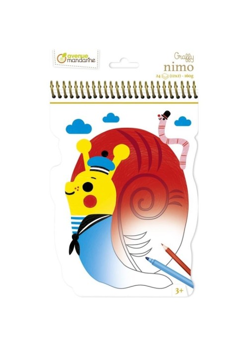 Kolorowanki Nimo - Ślimak