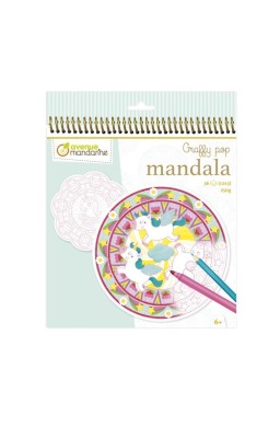 Kolorowanki mandale - Jednorożce i magia