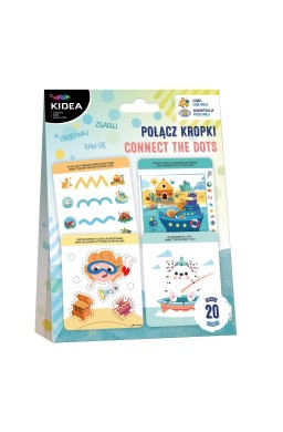 Zestaw edukacyjny łącz kropki KIDEA