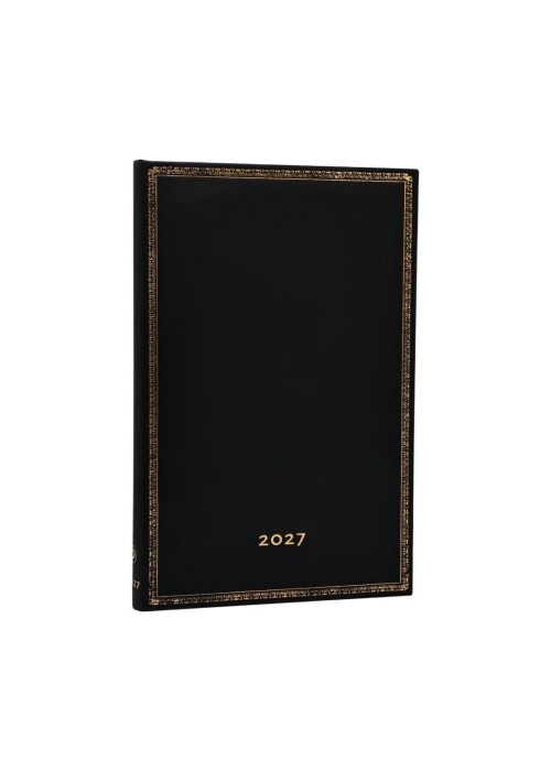 Kalendarz książkowy maxi 2027 Black Edition