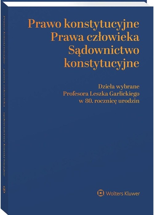 Prawo konstytucyjne. Prawa człowieka...